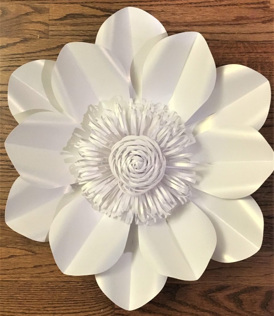 How To Make Large Paper Flowers