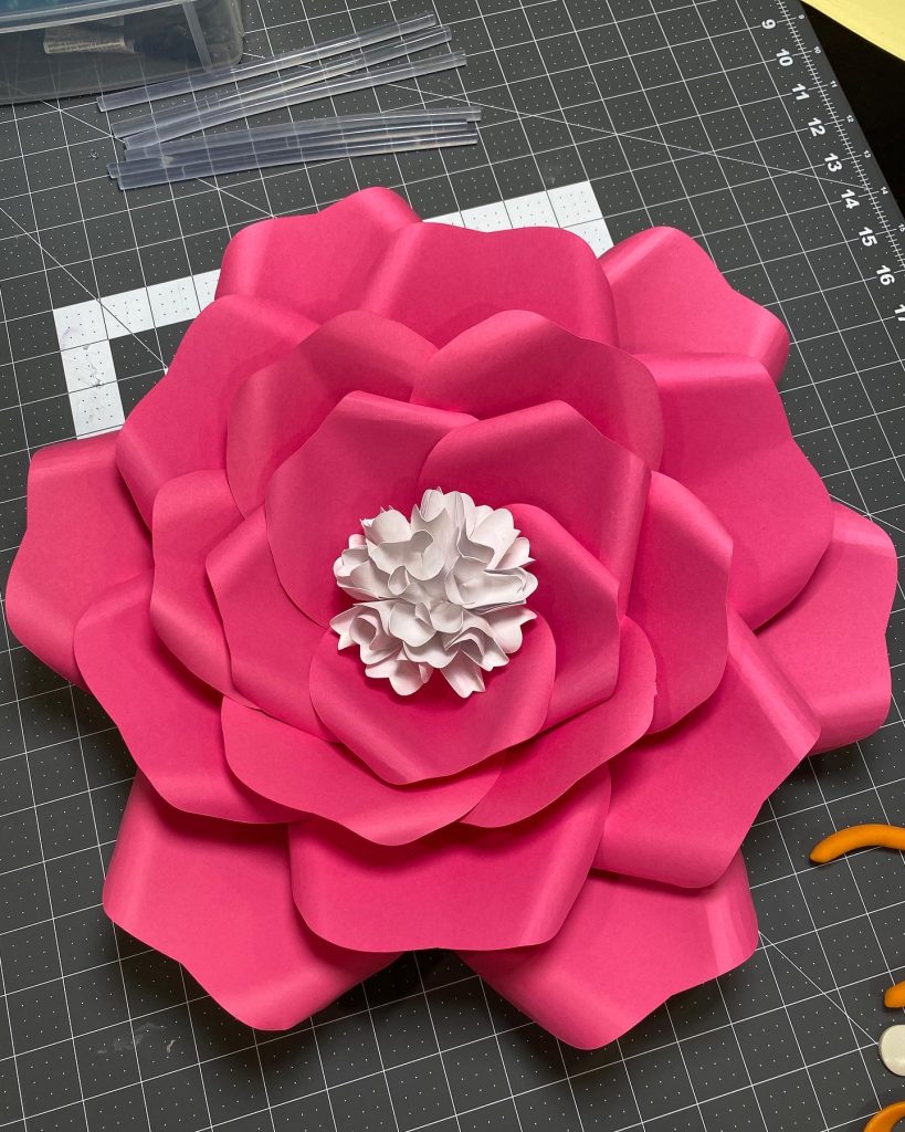 Cricut Paper Flower Template