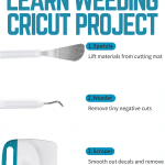Let's Learn Weeding Cricut Project