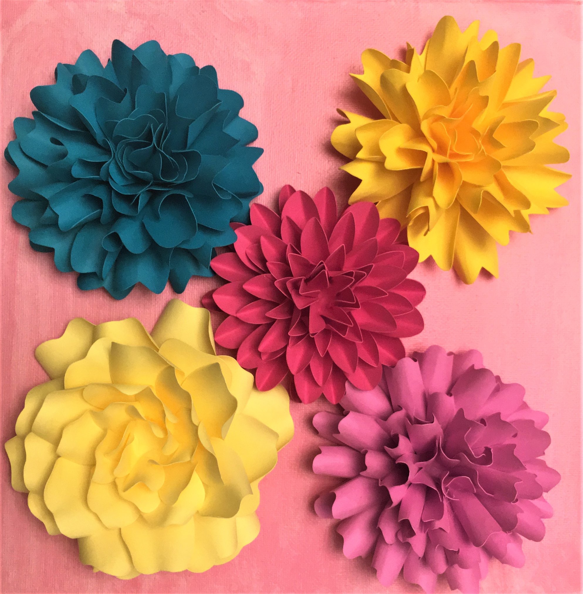 3D Paper Flowers