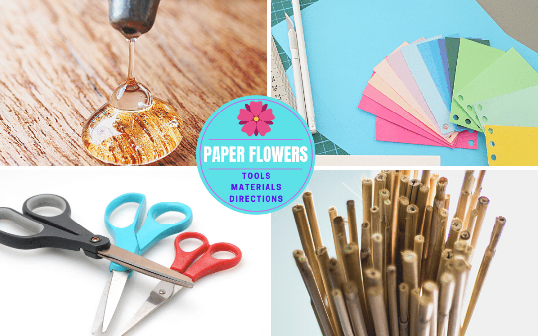 Paper Flower Tools – Paper Type, Supplies, Tutorials & Templates