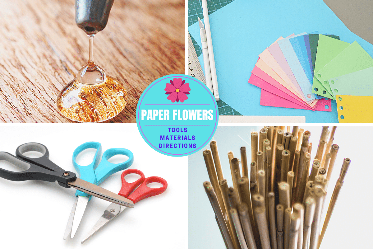 Paper Flower Tools – Paper Type, Supplies, Tutorials & Templates