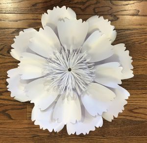 Luxury Flower - white