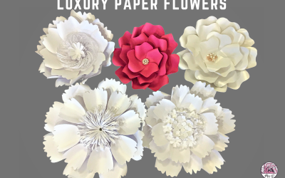 Luxury Paper Flower Tutorial