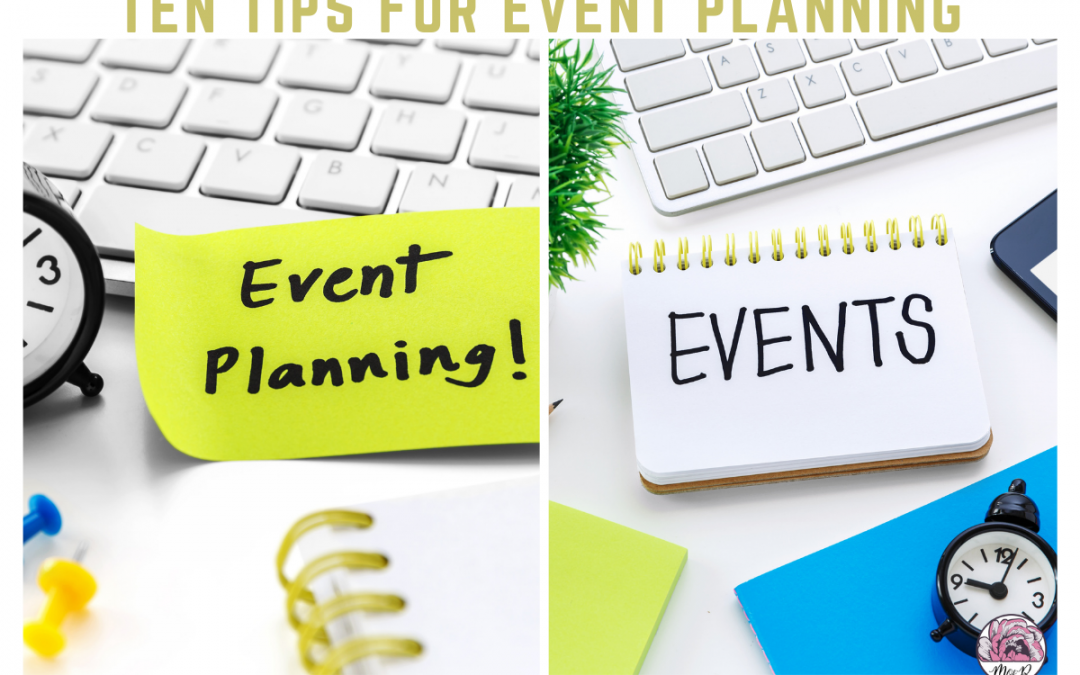 10 Tips for Event Planning
